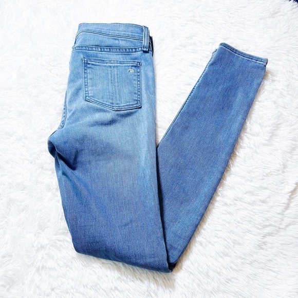 Rag & Bone High Rise Legging Denim Jeans SZ25 - Picture 7 of 8